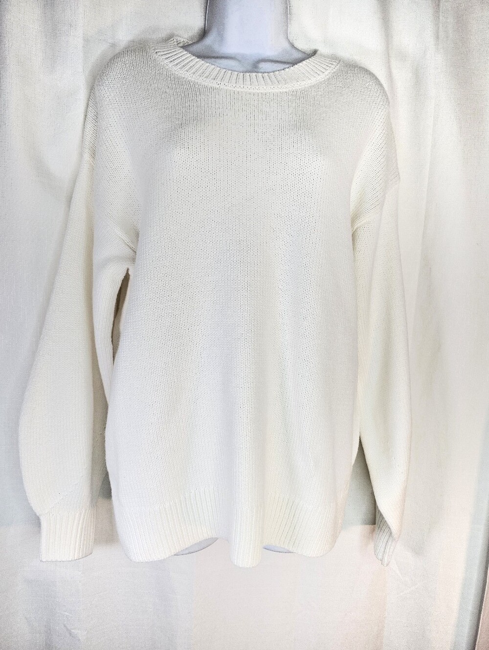 Jessica Simpson XL Cream Crewneck Pullover Sweater